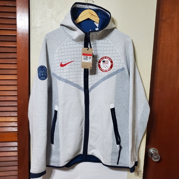 Nike Other - Nike Therma-FIT ADV Team USA Olympic Tech Pack Full-Zip Hoodie Jacket